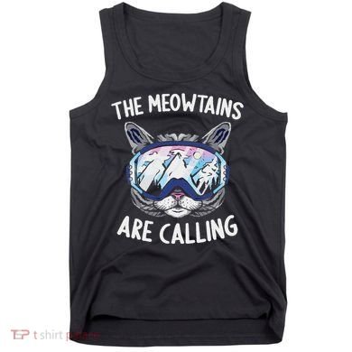 Cool Snowboard Ski Lover Mountain Skier Tank Top