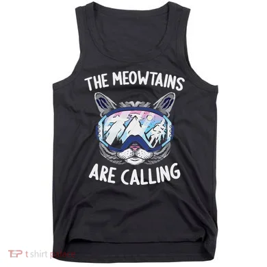 Cool Snowboard Ski Lover Mountain Skier Tank Top