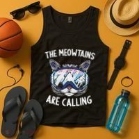 Cool Snowboard Ski Lover Mountain Skier Tank Top thumb 4
