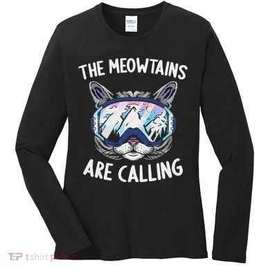 Cool Snowboard Ski Lover Mountain Skier Women's Long Sleeve Shirt