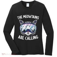 Cool Snowboard Ski Lover Mountain Skier Women's Long Sleeve Shirt thumb 0