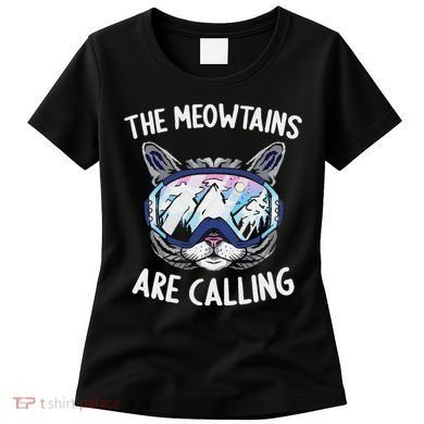 Cool Snowboard Ski Lover Mountain Skier Women's T-Shirt