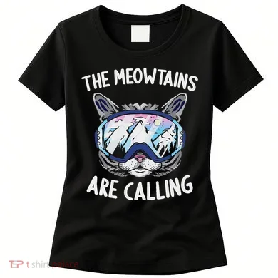 Cool Snowboard Ski Lover Mountain Skier Women's T-Shirt