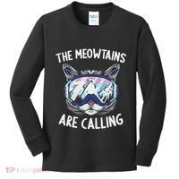 Cool Snowboard Ski Lover Mountain Skier Kids Long Sleeve Shirt thumb 0