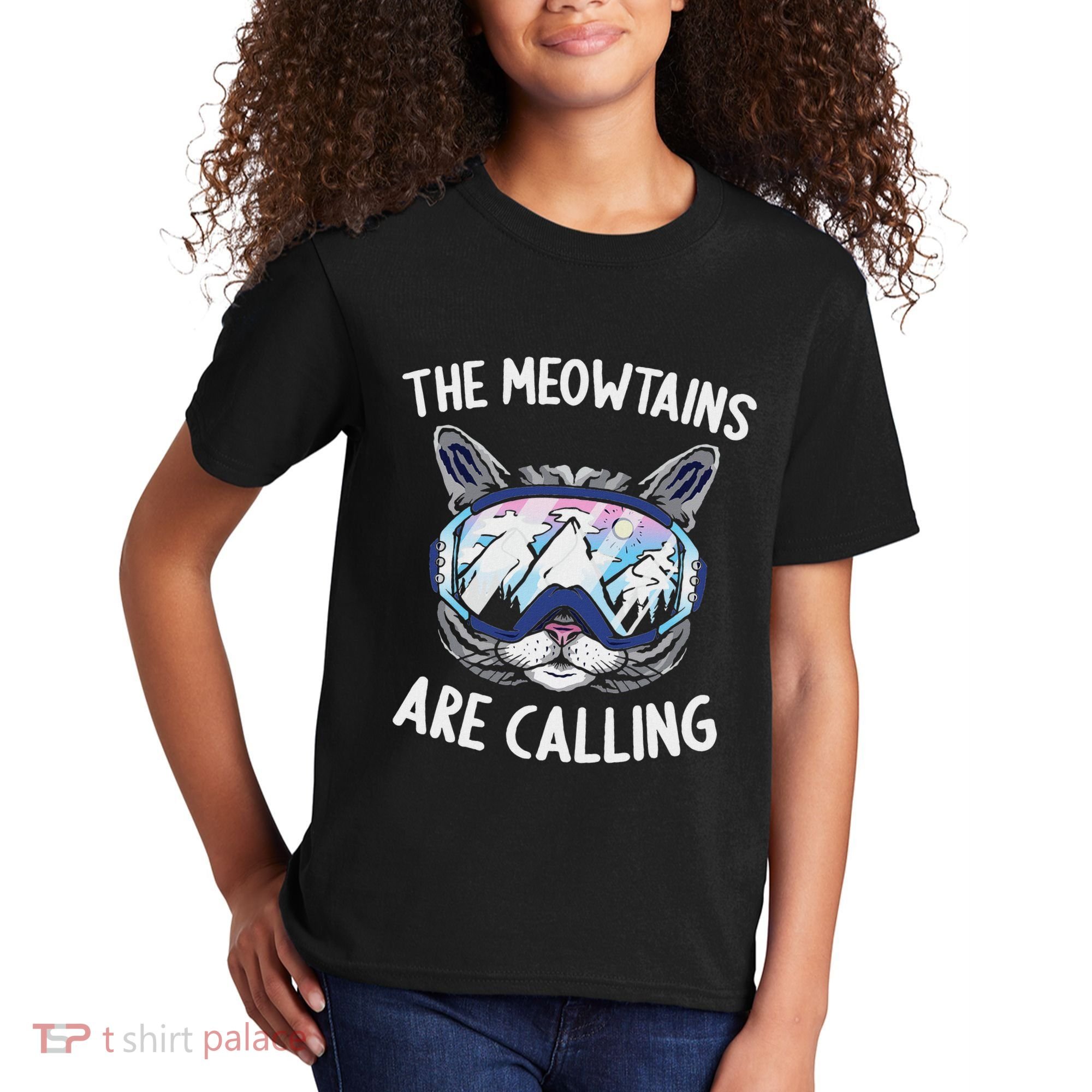 Cool Snowboard Ski Lover Mountain Skier Kids T-Shirt