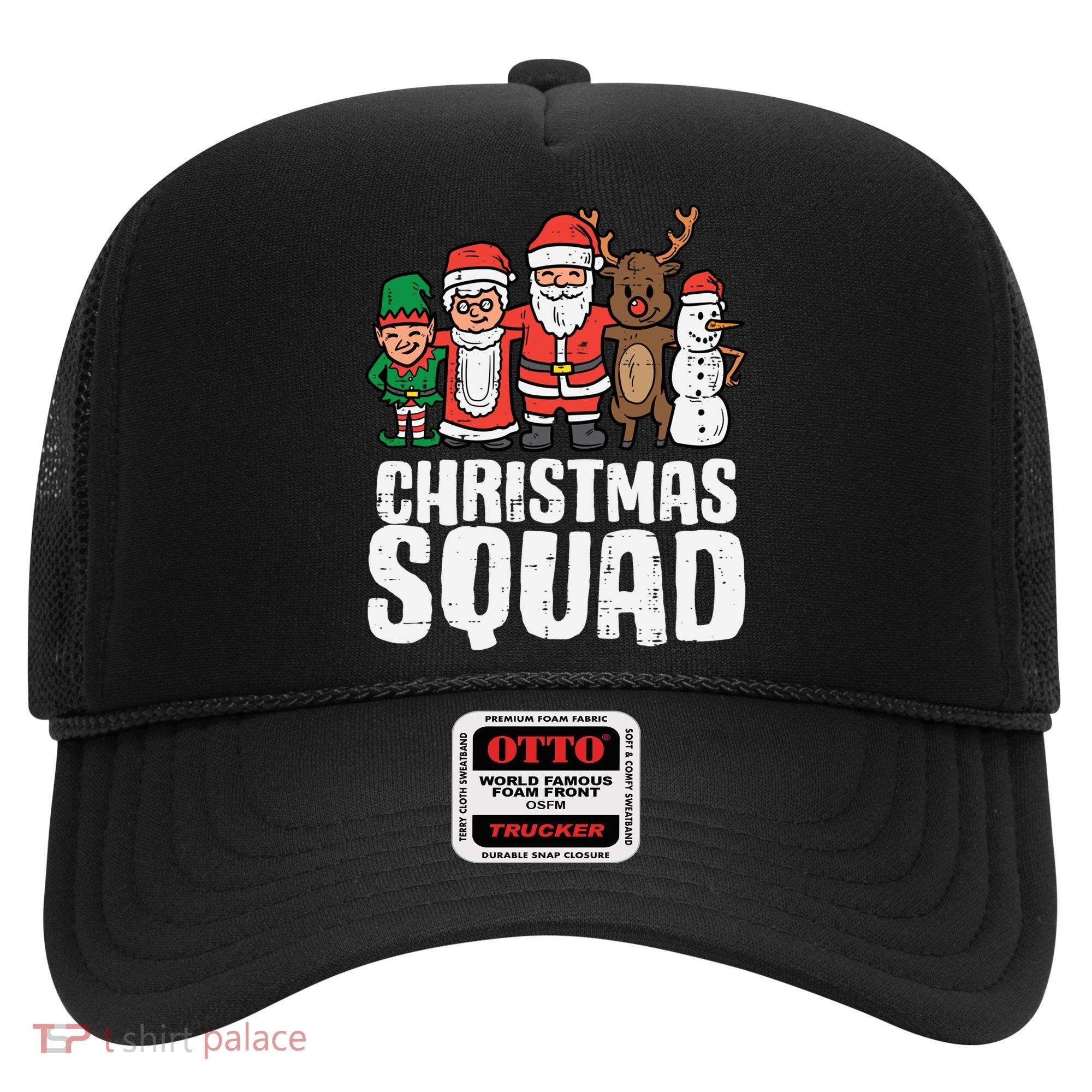 Christmas Squad Santa Xmas Family Boys Girls Cute Gift Hat