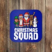 Christmas Squad Santa Xmas Family Boys Girls Cute Gift Coaster thumb 0