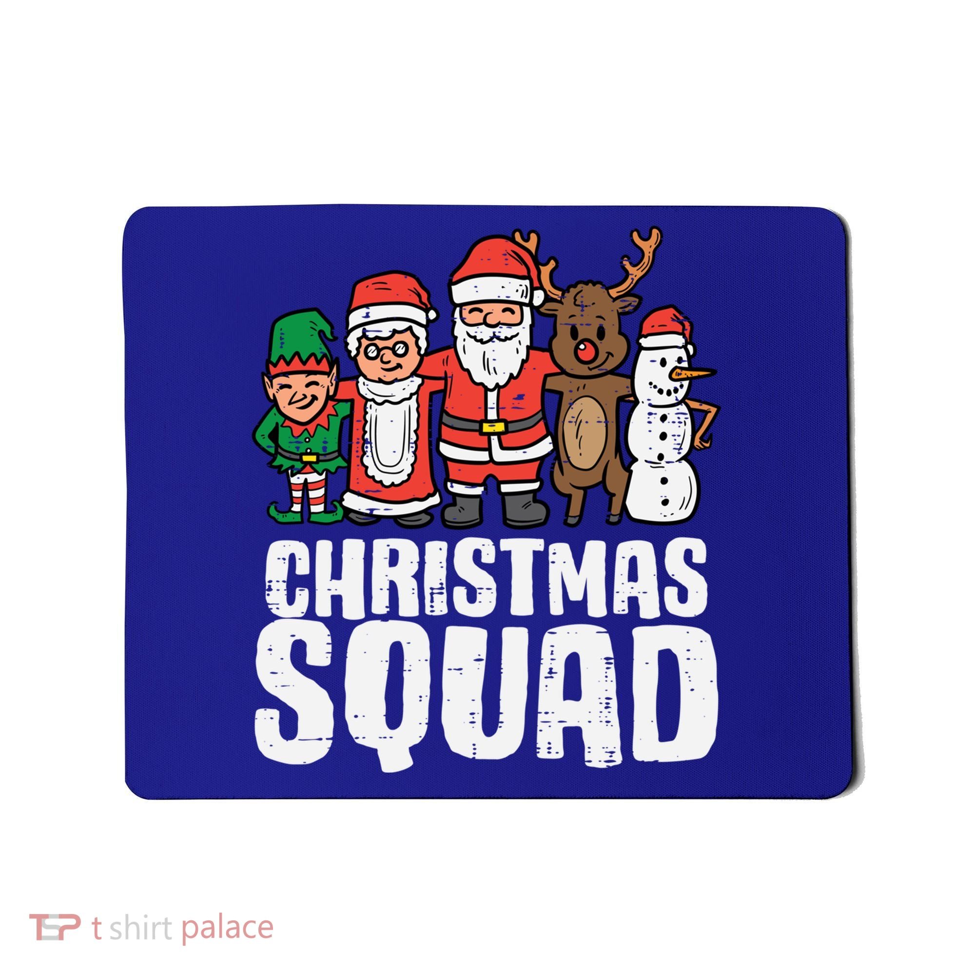 Christmas Squad Santa Xmas Family Boys Girls Cute Gift Mousepad