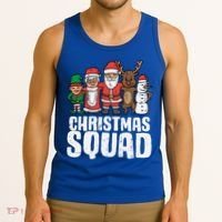 Christmas Squad Santa Xmas Family Boys Girls Cute Gift Tank Top thumb 3