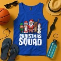 Christmas Squad Santa Xmas Family Boys Girls Cute Gift Tank Top thumb 4