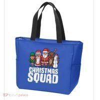 Christmas Squad Santa Xmas Family Boys Girls Cute Gift Tote Bag thumb 3