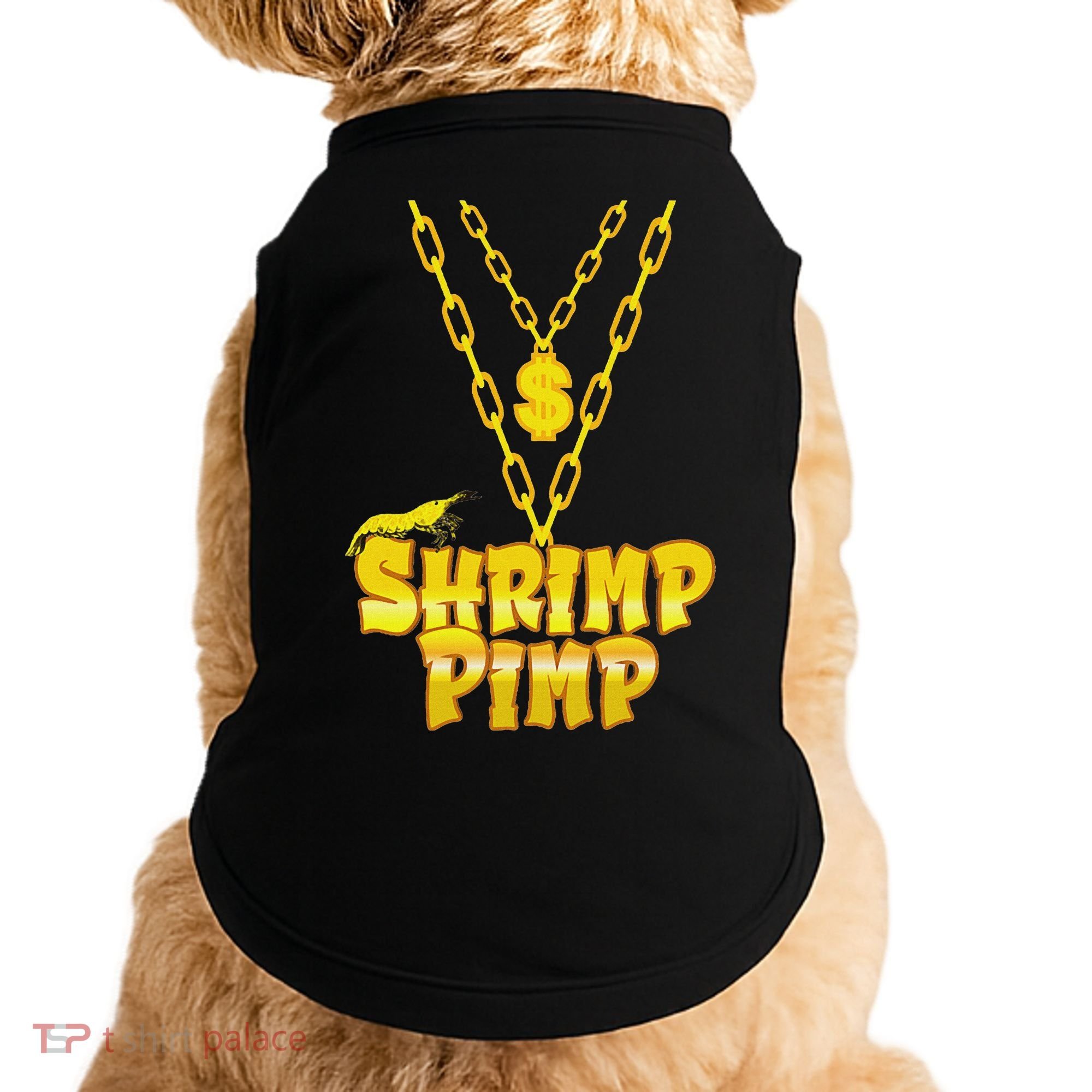 Cherry Shrimp Shrimp Pimp Necklace Funny Aquarium Jewelry Doggie Tank