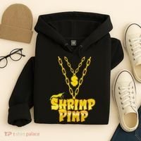 Cherry Shrimp Shrimp Pimp Necklace Funny Aquarium Jewelry Hoodie thumb 4