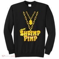 Cherry Shrimp Shrimp Pimp Necklace Funny Aquarium Jewelry Sweatshirt thumb 0