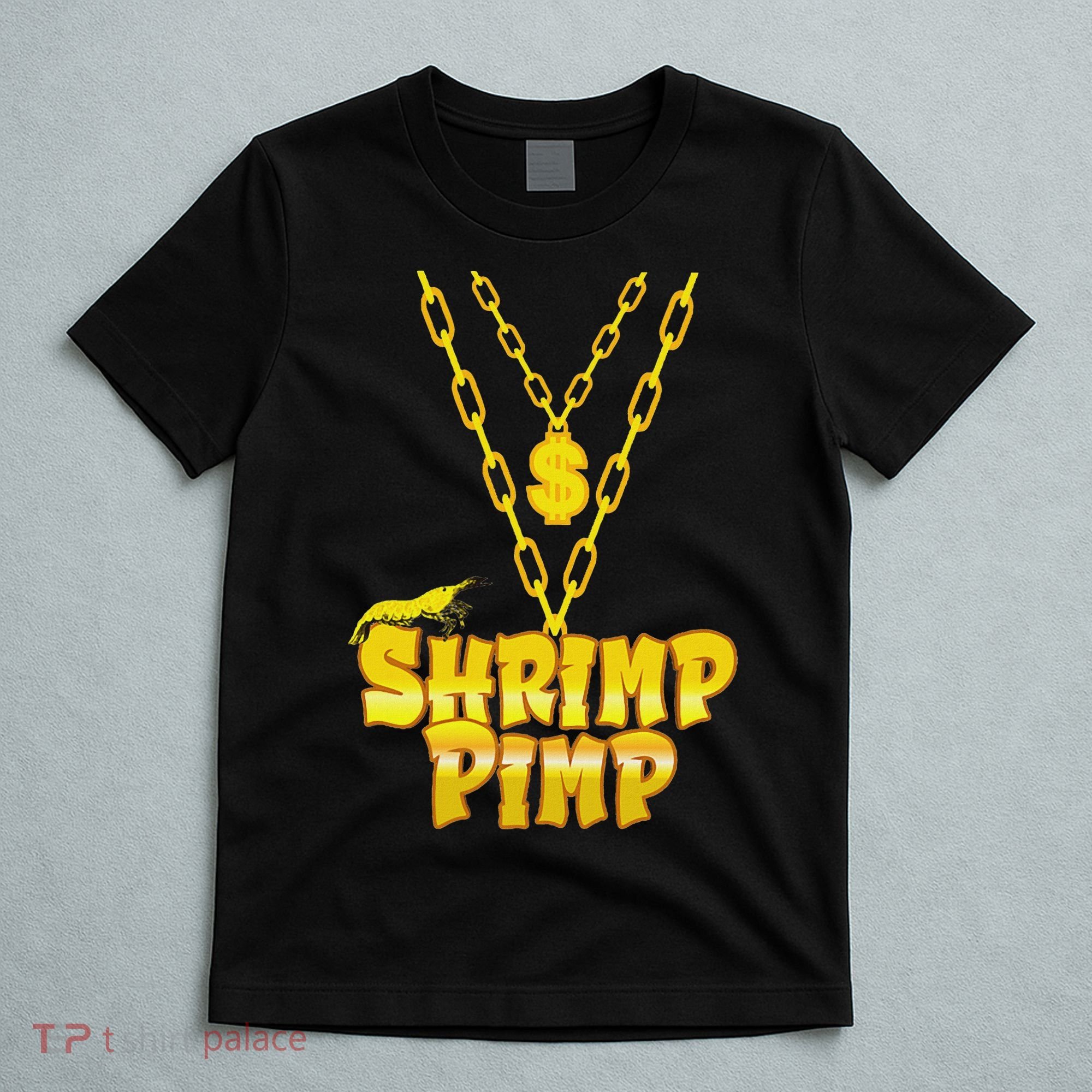 Cherry Shrimp Shrimp Pimp Necklace Funny Aquarium Jewelry T-Shirt