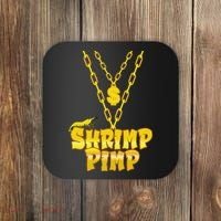 Cherry Shrimp Shrimp Pimp Necklace Funny Aquarium Jewelry Coaster thumb 0