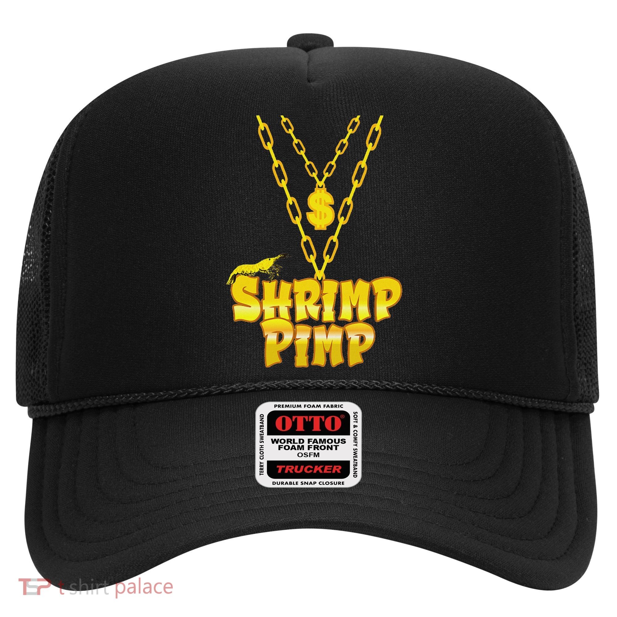 Cherry Shrimp Shrimp Pimp Necklace Funny Aquarium Jewelry Hat