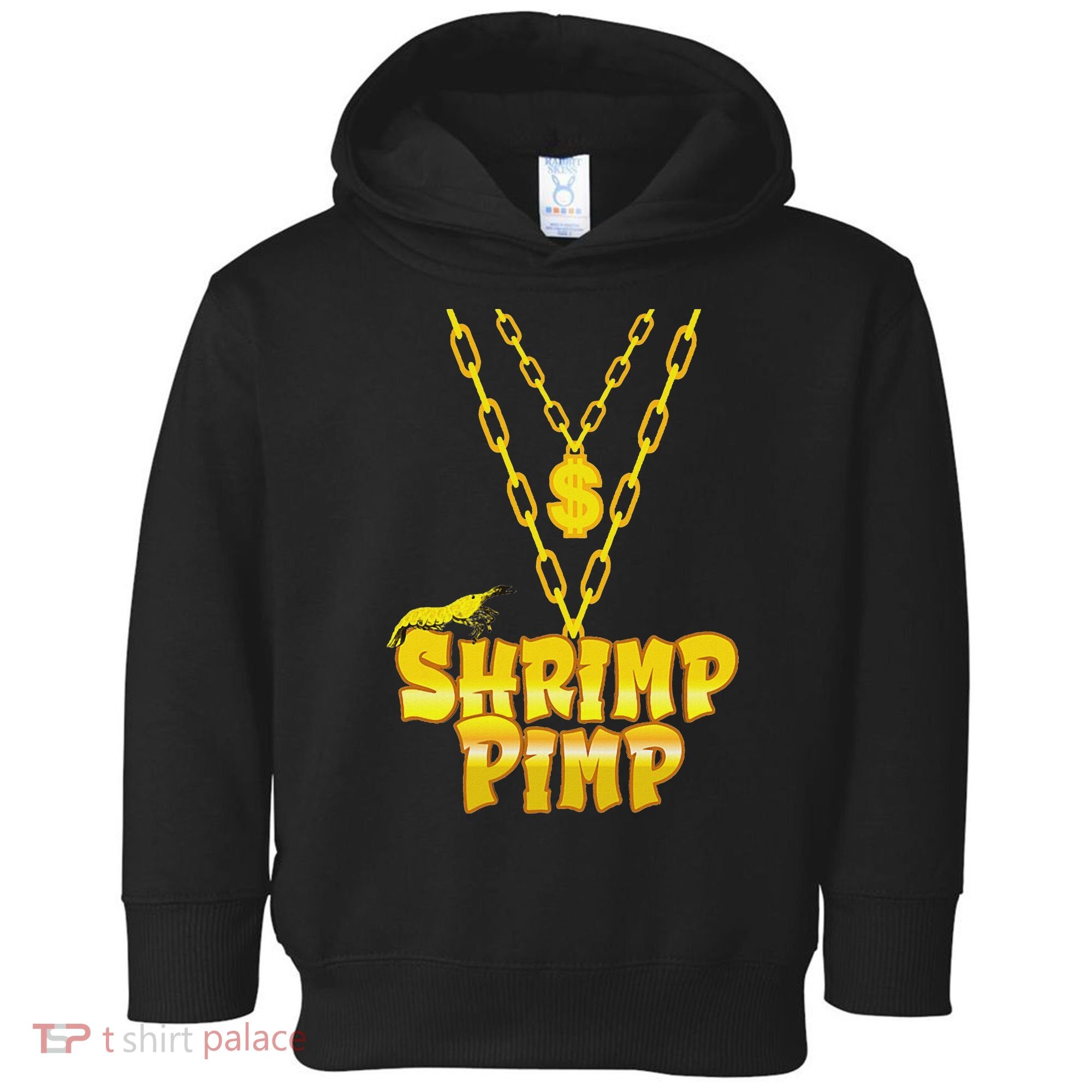 Cherry Shrimp Shrimp Pimp Necklace Funny Aquarium Jewelry Toddler Hoodie