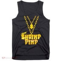 Cherry Shrimp Shrimp Pimp Necklace Funny Aquarium Jewelry Tank Top thumb 0