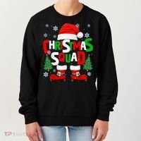 Christmas Squad Santa Claus Xmas Family Matching Pajamas Women's Sweatshirt thumb 0