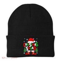 Christmas Squad Santa Claus Xmas Family Matching Pajamas Beanie thumb 0