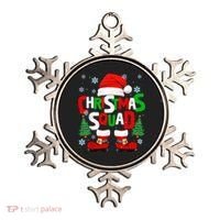 Christmas Squad Santa Claus Xmas Family Matching Pajamas Ornament thumb 0