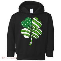 Clover Star St Patrick's Day Festive Holiday Toddler Hoodie thumb 0