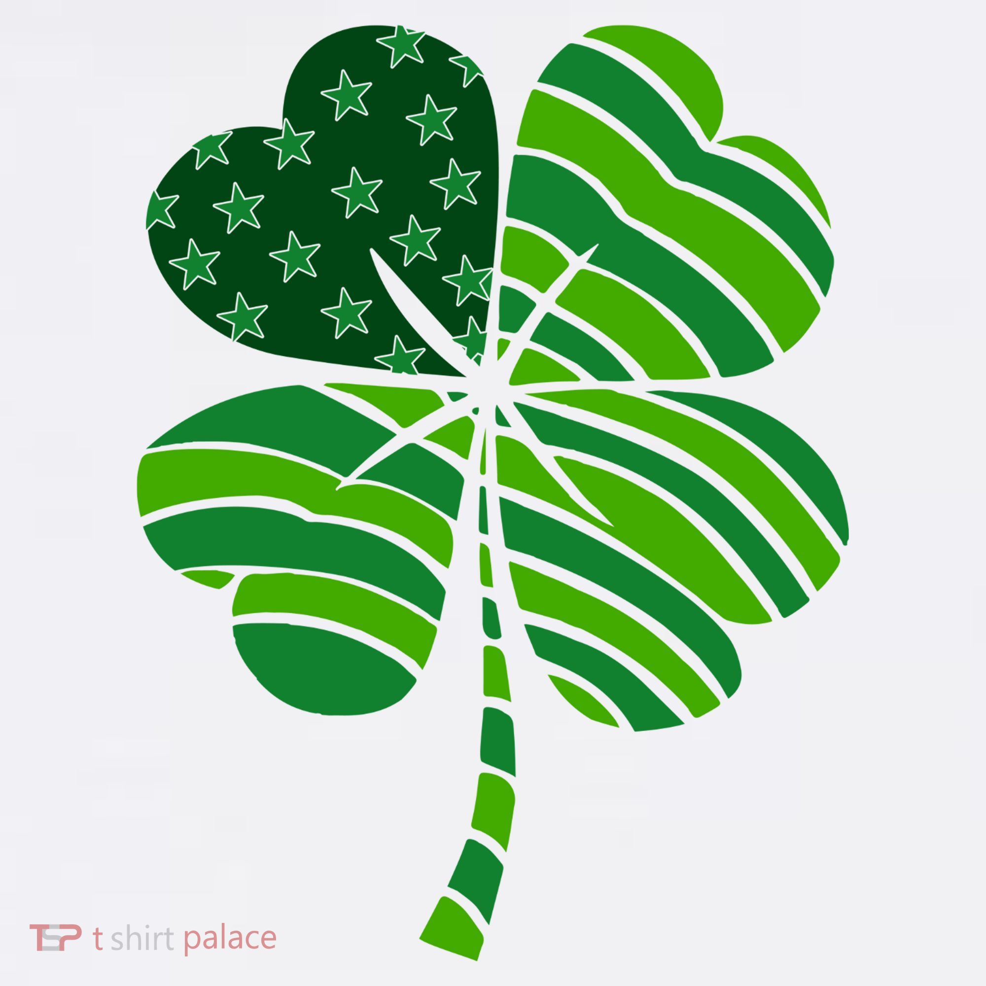 Clover Star St Patrick's Day Festive Holiday Doggie Tank