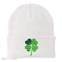 Clover Star St Patrick's Day Festive Holiday Beanie thumb 0