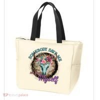 Cowgirl Somebody Save Me Country Music Tote Bag thumb 3