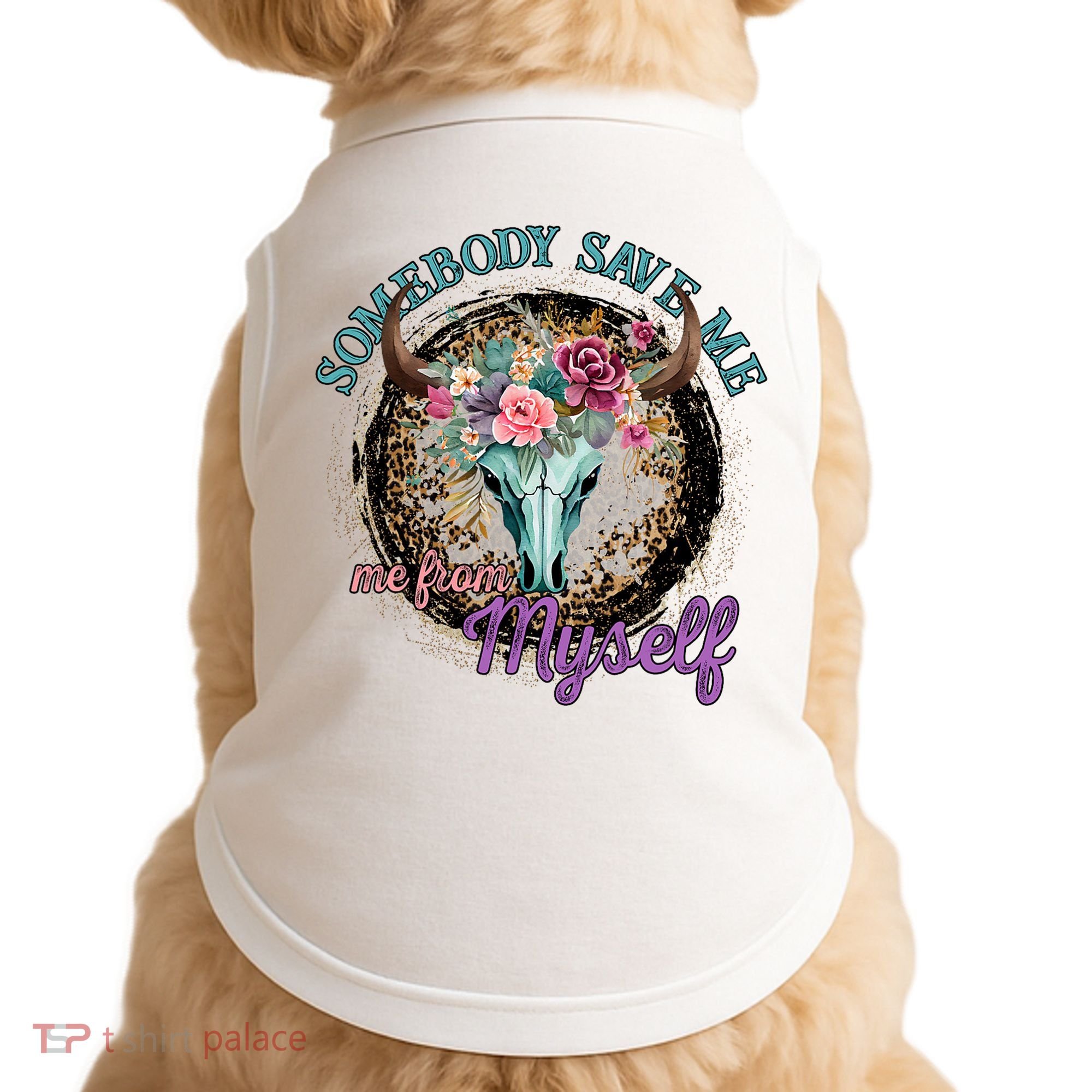 Cowgirl Somebody Save Me Country Music Doggie Tank