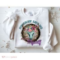 Cowgirl Somebody Save Me Country Music Sweatshirt thumb 2