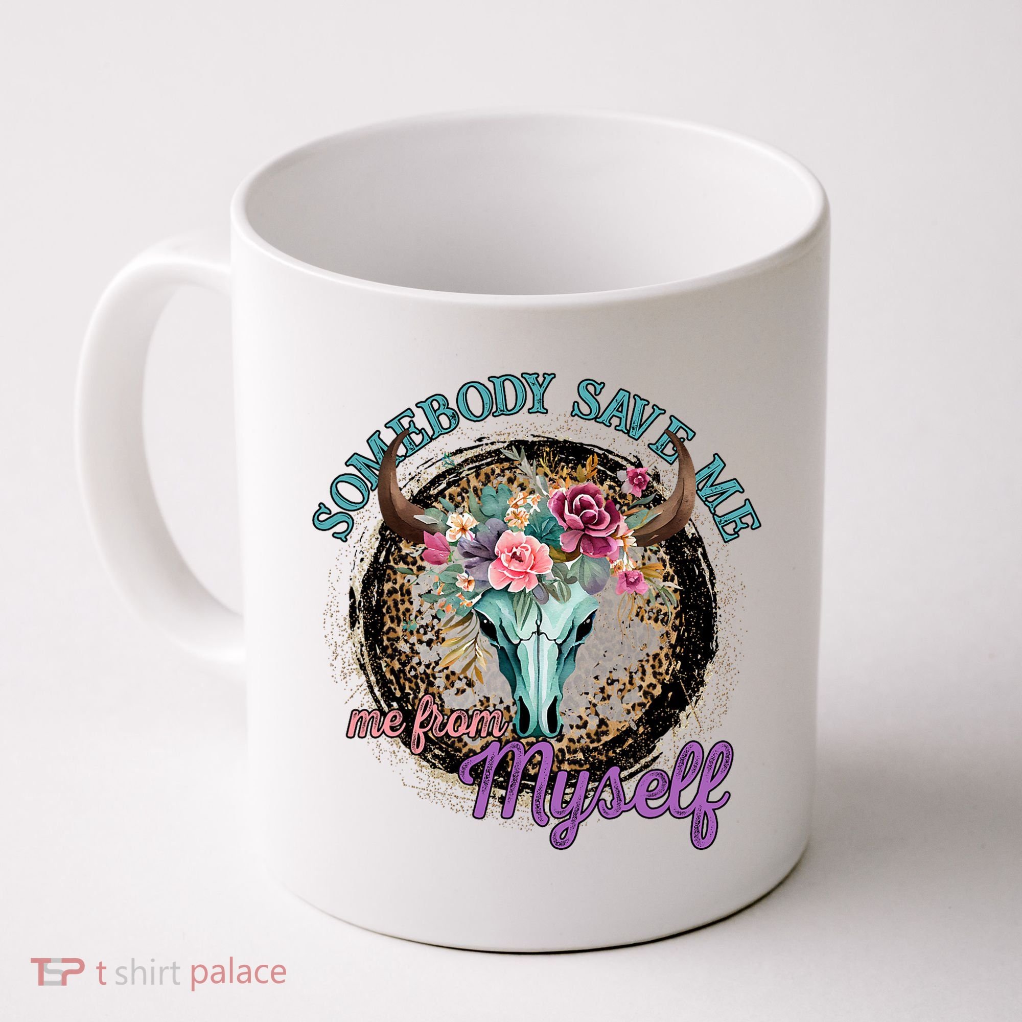 Cowgirl Somebody Save Me Country Music Coffee Mug