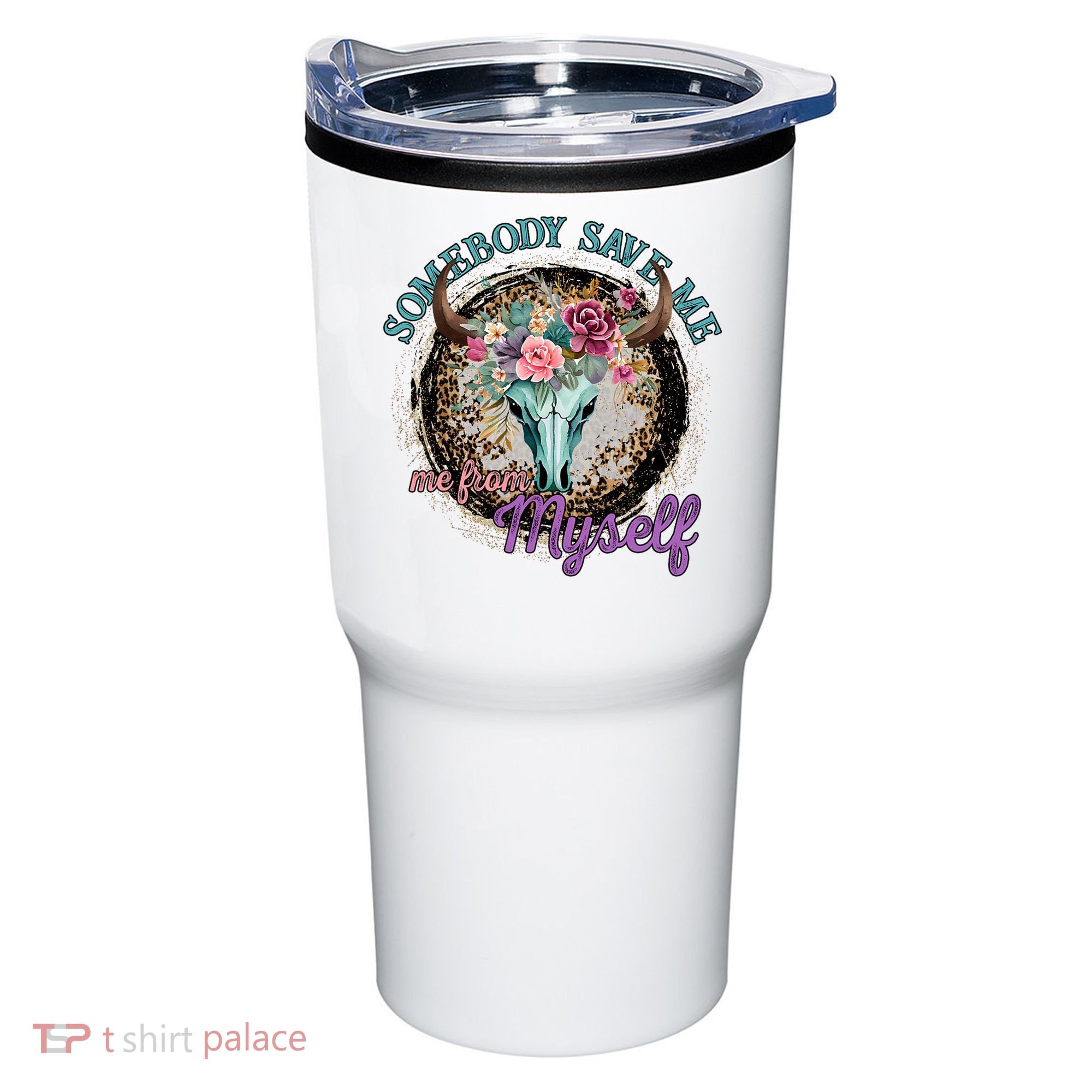 Cowgirl Somebody Save Me Country Music Tumbler