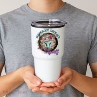 Cowgirl Somebody Save Me Country Music Tumbler thumb 2