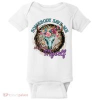 Cowgirl Somebody Save Me Country Music Baby Bodysuit thumb 0