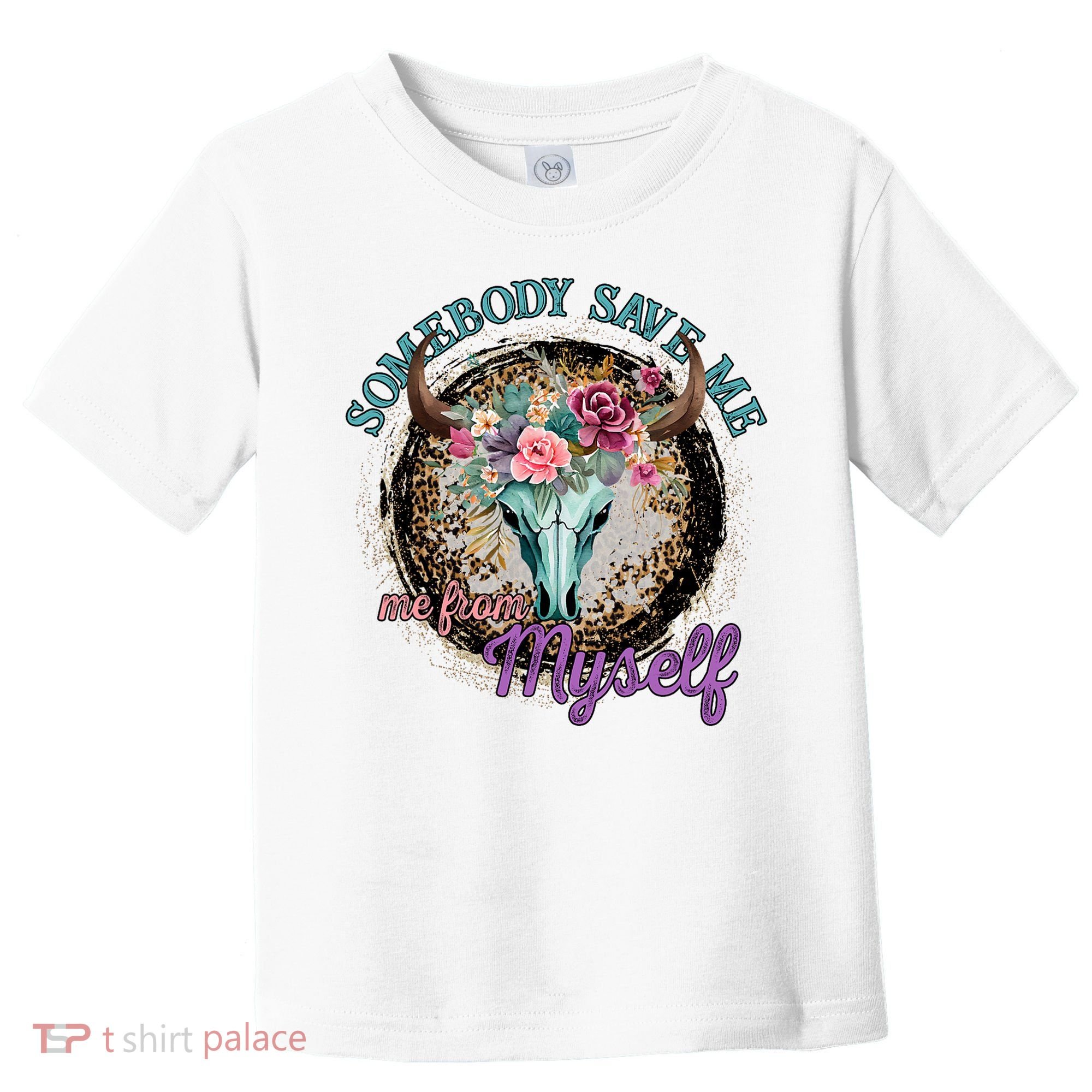 Cowgirl Somebody Save Me Country Music Toddler T-Shirt