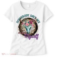 Cowgirl Somebody Save Me Country Music Women's T-Shirt thumb 0