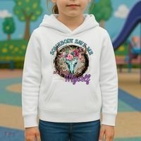 Cowgirl Somebody Save Me Country Music Kids Hoodie thumb 3