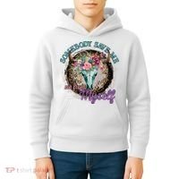 Cowgirl Somebody Save Me Country Music Kids Hoodie thumb 4