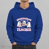 Cute Spooky Season Halloween Teacher Gift Hoodie thumb 0