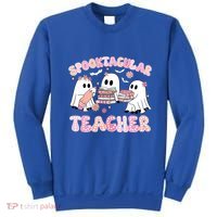 Cute Spooky Season Halloween Teacher Gift Sweatshirt thumb 0