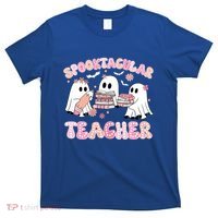 Cute Spooky Season Halloween Teacher Gift T-Shirt thumb 0