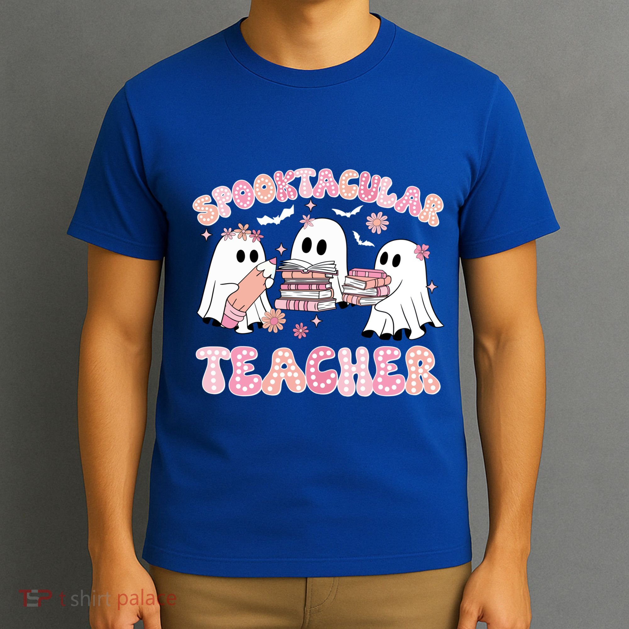 Cute Spooky Season Halloween Teacher Gift T-Shirt
