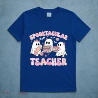Cute Spooky Season Halloween Teacher Gift T-Shirt thumb 5
