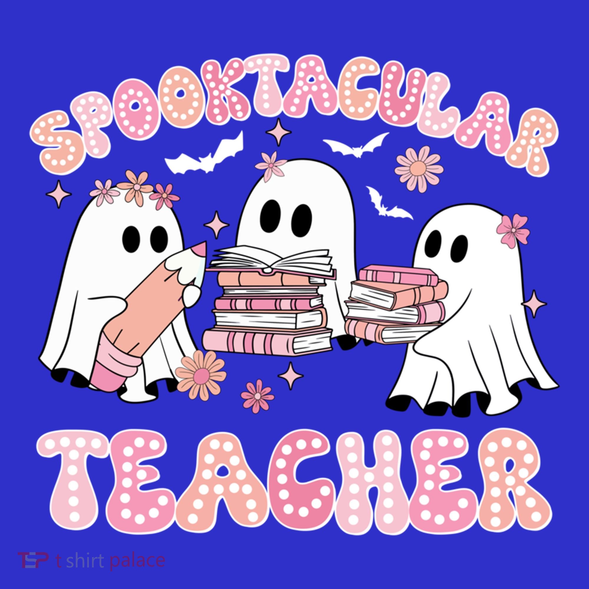Cute Spooky Season Halloween Teacher Gift Coaster