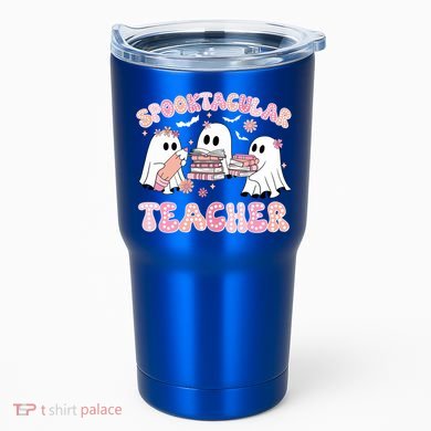 Cute Spooky Season Halloween Teacher Gift Tumbler