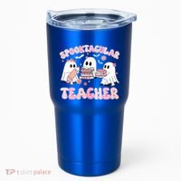 Cute Spooky Season Halloween Teacher Gift Tumbler thumb 0