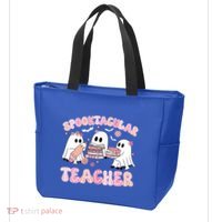 Cute Spooky Season Halloween Teacher Gift Tote Bag thumb 3
