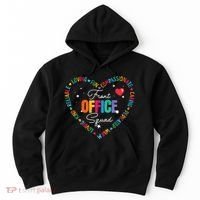 Cute School Secretary Admin Appreciation Front Office Squad Hoodie thumb 0